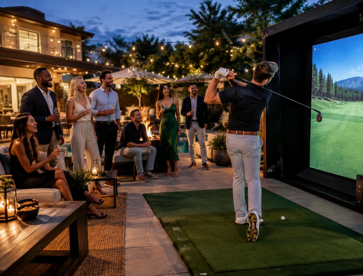 Private Parties mobile golf experience